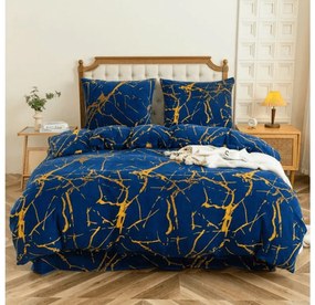 Mikroplüss ágyneműhuzat AXIS kék Ágyneműhuzat mérete: 70 x 80 cm | 140 x 200 cm