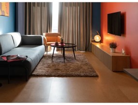 Klausen 108003 - Asztali lámpa JUNO 1xE27/7W/230V bézs/arany