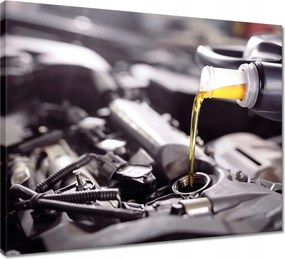 Vászonkép 50x40 Olaj utántöltő motor