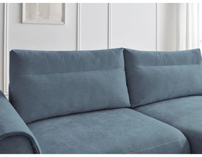 Kék sarokkanapé Aden – Bobochic Paris