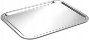 Rozsdamentes acél display tálca 395 x 283 mm Hendi 871829