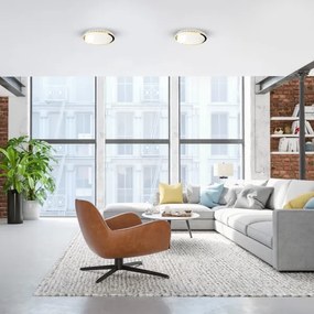 LED Dimmelhető mennyezeti lámpa LAYLA LED/33W/230V 3000/4000/6000K arany + távirányító