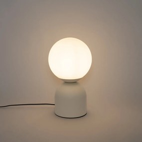 Hotel Chic asztali lámpa bézs opál üveggel - Pallon Trend