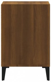 barna tölgyszínű szerelt fa TV-szekrény 100x35x55 cm