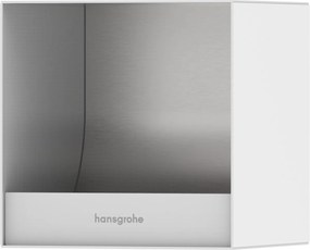 Hansgrohe XtraStoris, beépített WC-papír tartó, fehér matt, HAN-56065700