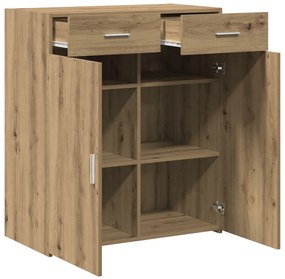 Tárolószekrény Mesterséges tölgy 80x42.5x93.5 cm Műszaki fa