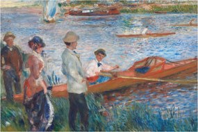 Kép - Auguste Renoir, Oarsmen at Chatou, reprodukciók (90x60 cm)