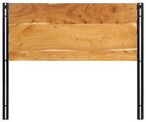 tömör fa akác és vas fejtámla 120 cm