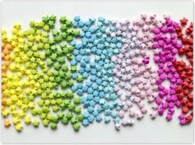 Poszterek 135x100 Színes origami csillagok
