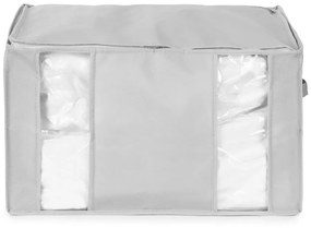 Vákuumos-megerősített textil ruhatároló doboz 56x42x33 cm Granit – Compactor