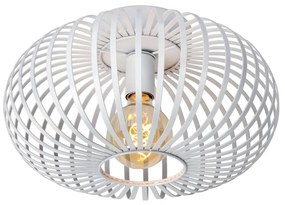 Lucide 78174/40/31 - Mennyezeti lámpa MANUELA 1xE27/60W/230V átm. 39,5 cm fehér