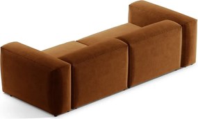 Téglavörös kanapé 264 cm Bergamo – Cosmopolitan Design