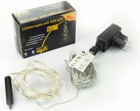 NEXOS Dekoráció karácsonyi 100 LED Meleg fehér