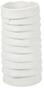 Fehér kézzel készített porcelán váza Ribbon – Mette Ditmer Denmark