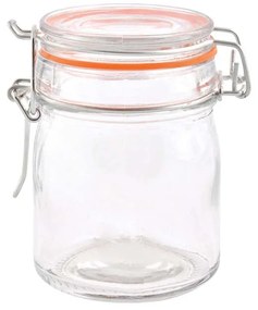 Csatos tároló üveg szett, 8 db-os