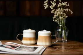 Duplafalú bögre szett cappucinóhoz, 2 db-os 320 ml Mia – Vialli Design