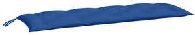 2 db kék oxford szövet kerti padpárna 150 x 50 x 7 cm