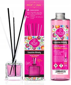 Diffúzor és készlet Népi Vadászat Klíma Fehér Pézsma Vanília Pamut