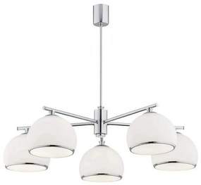 Argon 2087 - Csillár rúdon MARBELLA 5xE27/15W/230V króm