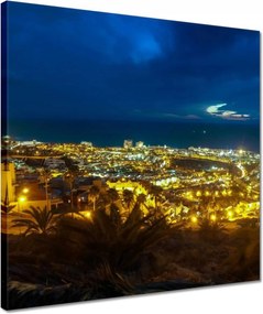 Vászonkép 40x40 Éjszakai tájkép