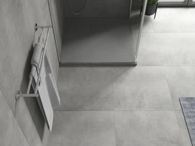 Mexen Hugo, SMC négyzet alakú zuhanytálca 80 x 80 cm, szürke, 42618080