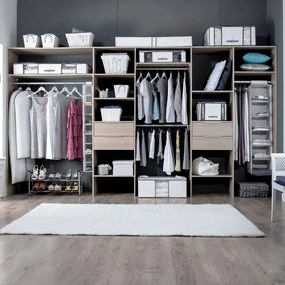 Vákuumos textil-műanyag ágy alatti tárolódoboz 105x45x15,5 cm Life – Compactor