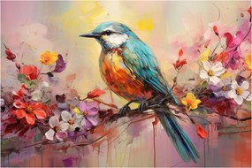 Kép - Egy madár festménye (90x60 cm)