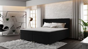 ASSAR boxspring ágy 160x200, antracit