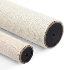 FEANDREA Macska kaparófa, Macska torony XXL plüss függoágy, 112 cm