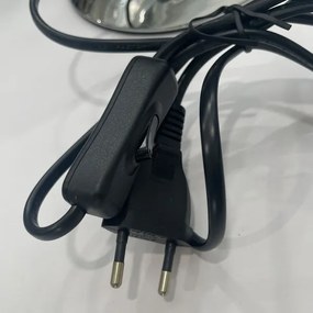 ONLI - Asztali lámpa BRUCE 1xE27/15W/230V 40 cm matt króm