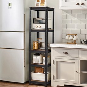 5 szintes polc nappaliba