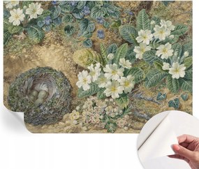 Dekoratív öntapadós fotótapéta az irodába Tavaszi kompozíció 312x219