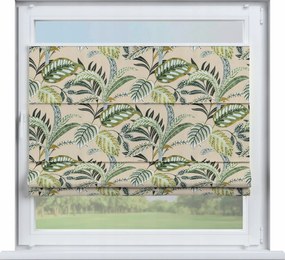 Kész pliszírozott roló római Szicília 100x180cm zöld