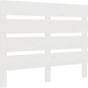 vidaXL fehér tömör fenyőfa fejtámla 75 x 3 x 80 cm