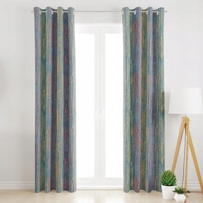 Függöny Átvezetőkkel Fa Kéreg 145x250