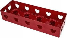 Adventi gyertyatartĂł valĂłdi piros