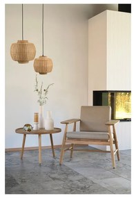 Krémszínű agyagkerámia váza Elv – Villa Collection