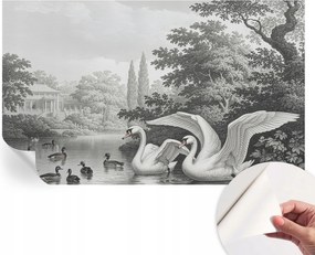 Fali fotótapéta előszoba konyhába A természet eleganciája 416x254 cm