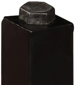 5 részes tömör fa és valódi bőr bárszett