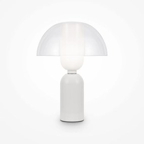 Maytoni modern asztali lámpa memory fehér átlátszó mymod177tl-01w