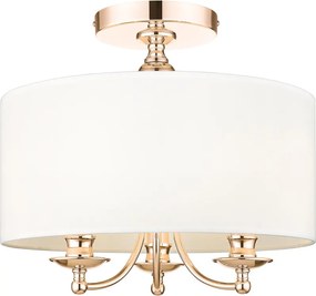 Cosmolight ABU DHABI C03480AU-WH Plafonlámpa 3x40w/E14 IP20