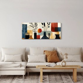 Kép - Kubista vázák (120x50 cm)