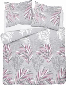 Ágyneműhuzat 220X200 Pamut Szatén Levelek 4455A