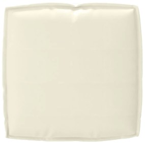 Raklap párna készlet 2 pcs Krém 50 x 50 x 12 cm Oxford szövet