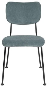 Szürke étkezőszék szett 2 db-os Benson – Zuiver