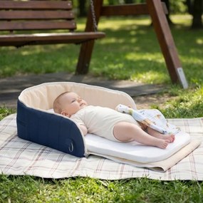 ibaby Baby Bed kék hordozható babafészek