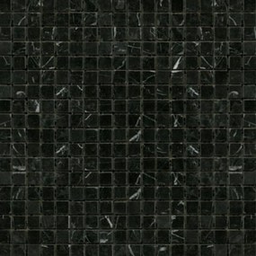 Kőmozaik Premium Mosaic Stone fekete 30x30 cm fényezett STMOS15BKP