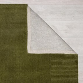 Zöld gyapjú szőnyeg 120x170 cm – Flair Rugs