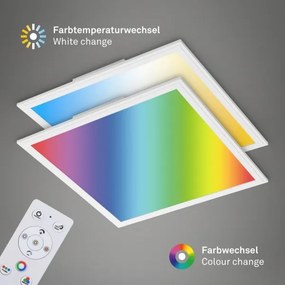 Briloner 7152-016-LED RGB Dimmelhető mennyezeti panel COLOUR LED/24W/230V 3000-6500K + távirányító