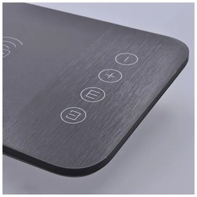 Solight WO55-G - LED Szabályozható asztali lámpa vezeték nélkül tölthető LED/10W/100-240V szürke